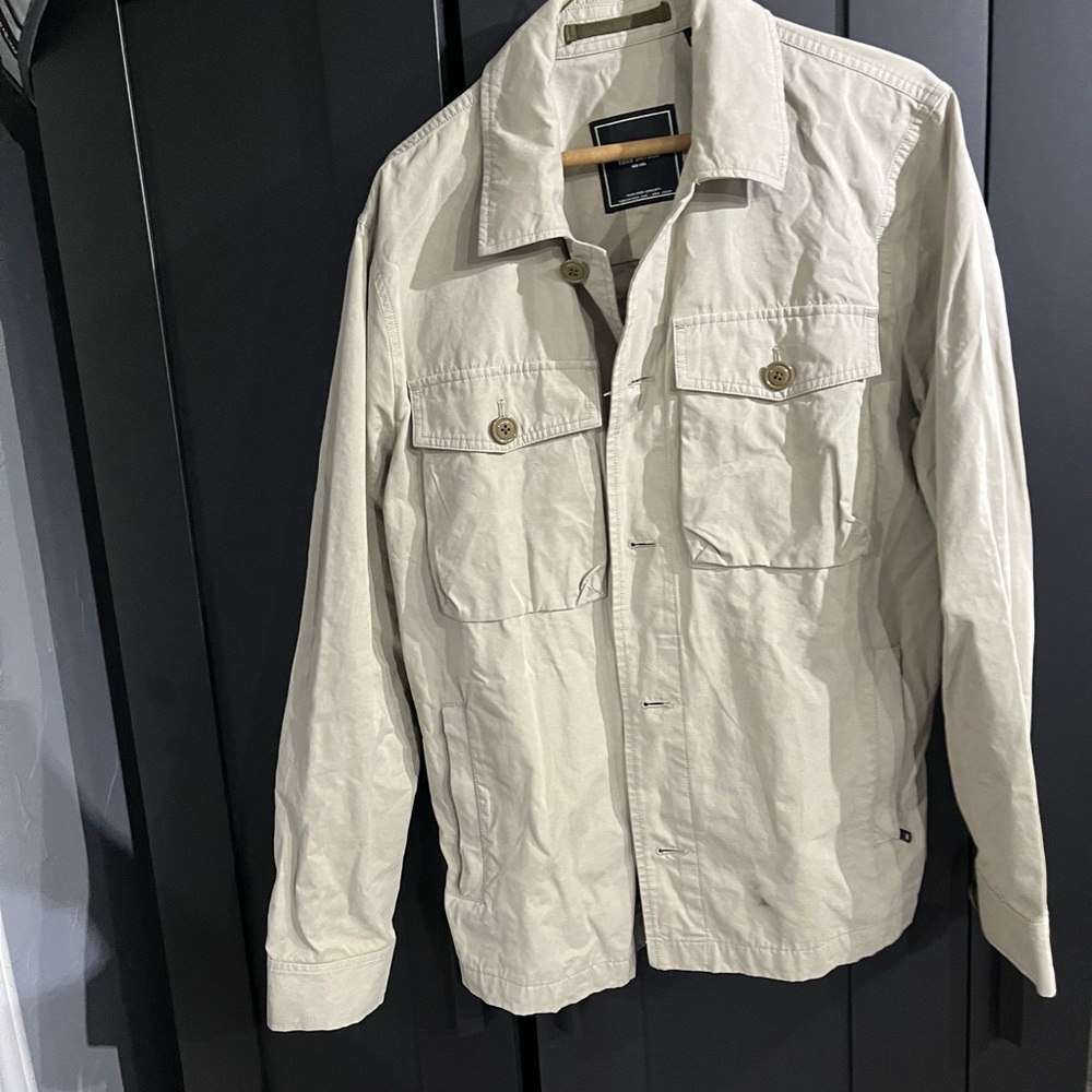 Todd Snyder Light Tan Shirt Jacket